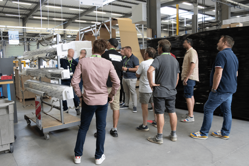 actualités Provélis - 20 ans provélis - visite ateliers de fabrication - provélis