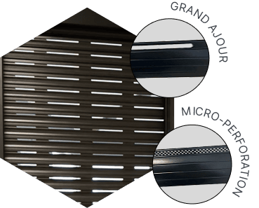 lames bioclimatiques - volet roulant bioclimatique - confort thermique - provélis