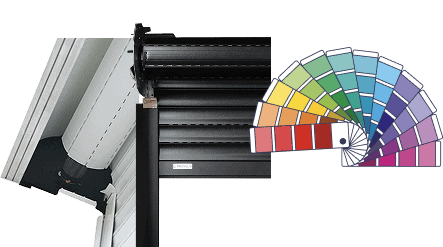 personnalisation couleur - volets roulants - provélis