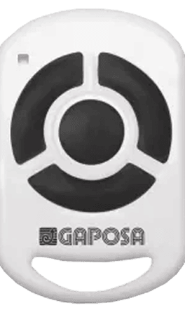 Télécommande QCTE - gaposa - motorisation porte de garage - provélis