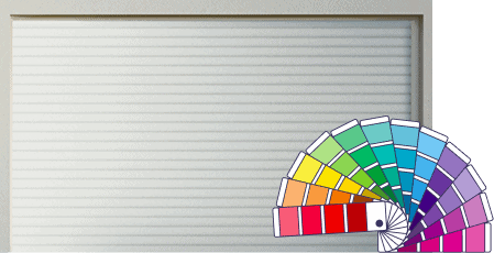 couleurs porte de garage sur mesure - provélis