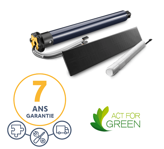 motorisation solaire - volets roulants solaires - provélis