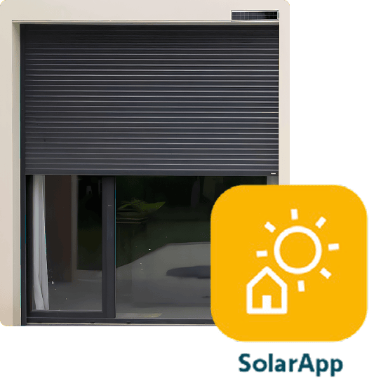 solarApp - somfy - volets roulants solaires - provélis